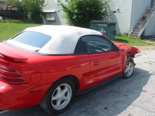1994 Ford Mustang 5.0 HO T-45 - Red - Image 1