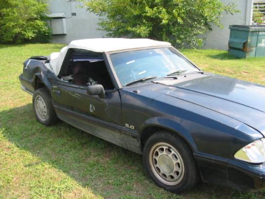 1989 Ford Mustang - Black - Image 1