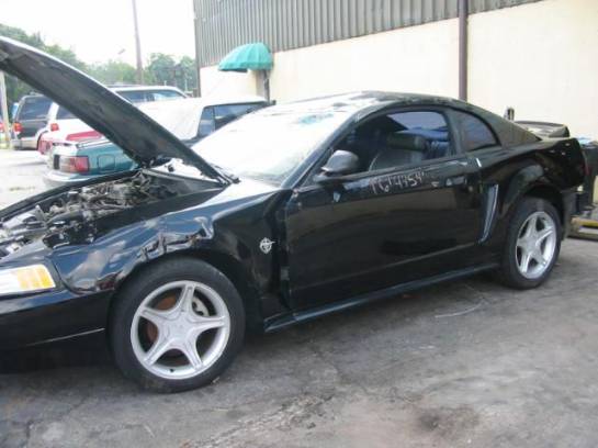 1999 Ford Mustang Coupe 4.6 AODE Transmission - Black - Image 1