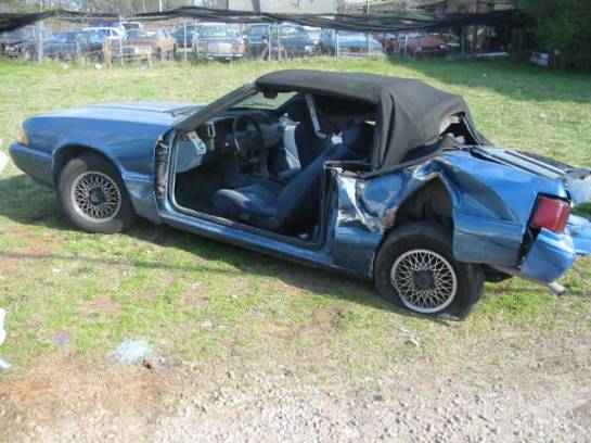 1989 Ford Mustang 2.3 4-Cyl - Blue - Image 1