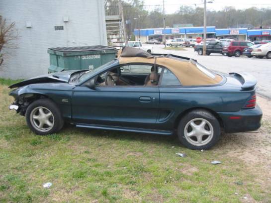 1995 Ford Mustang 5.0 AOD E - Green - Image 1