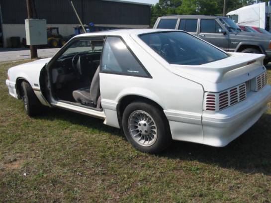 1990 Ford Mustang 5.0 5 Speed - White - Image 1