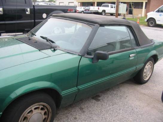 1990 Ford Mustang BLOWN Automatic - Green - Image 1