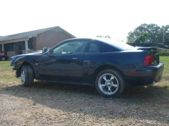 2002 Ford Mustang 4.6 Automatic- Blue - Image 1