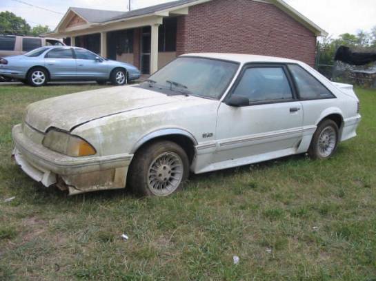 1990 Ford Mustang 5.0 5-Speed - White - Image 1