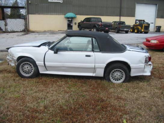 1990 Ford Mustang 5.0 5-Speed - White - Image 1