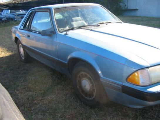 1990 Ford Mustang 2.3 4 Cyl 5-Speed - Blue - Image 1