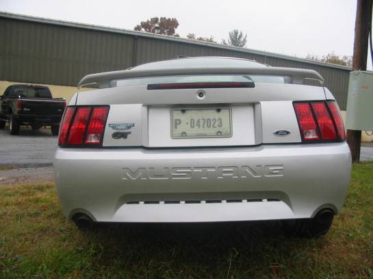 2003 Ford Mustang 4.6L SOHC Automatic- Silver - Image 1