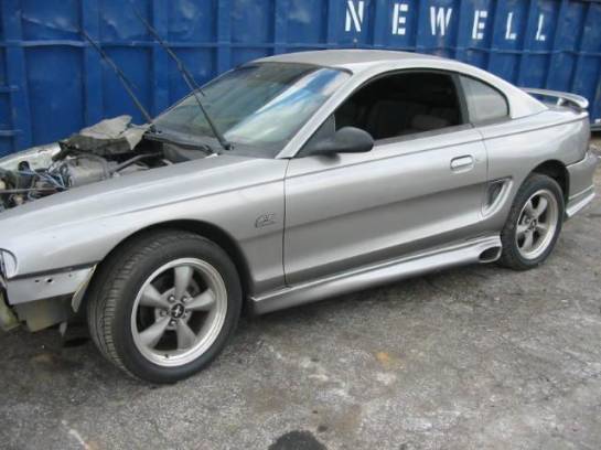 1995 Ford Mustang 5.0 T-5 Five Speed - Silver - Image 1