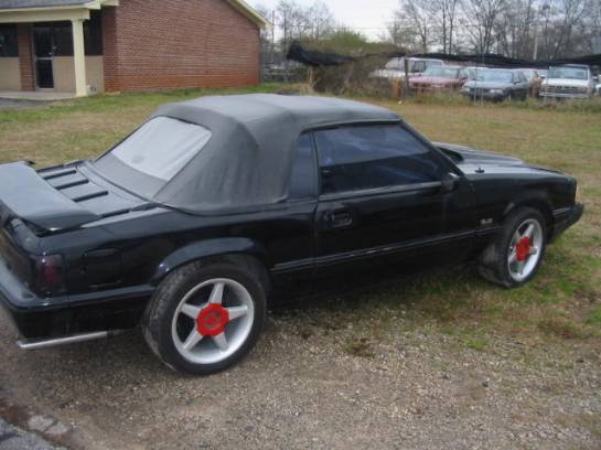 1991 Ford Mustang 5.0 HO Automatic - Black - Image 1