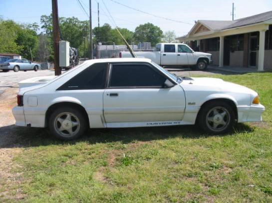 1991 Ford Mustang 5.0 Automatic AOD - White - Image 1