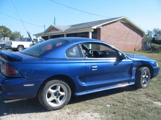 1996 Ford Mustang 4.6 Automatic - Blue - Image 1