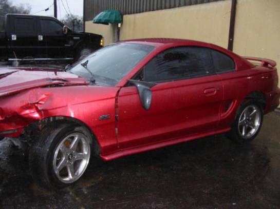1996 Ford Mustang 4.6 T-45 - Red - Image 1