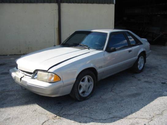 1992 Ford Mustang 5.0 T5 - Silver - Image 1