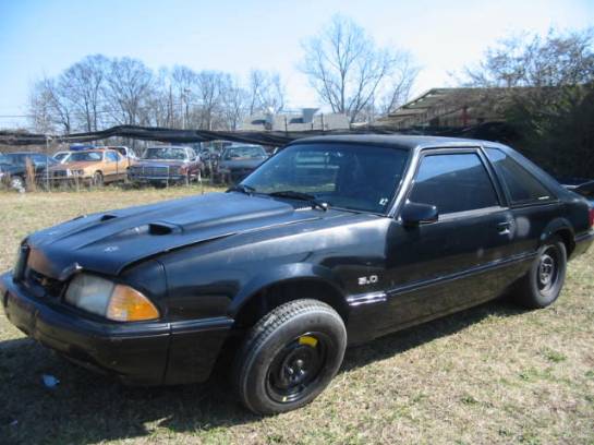 1992 Ford Mustang - Black - Image 1