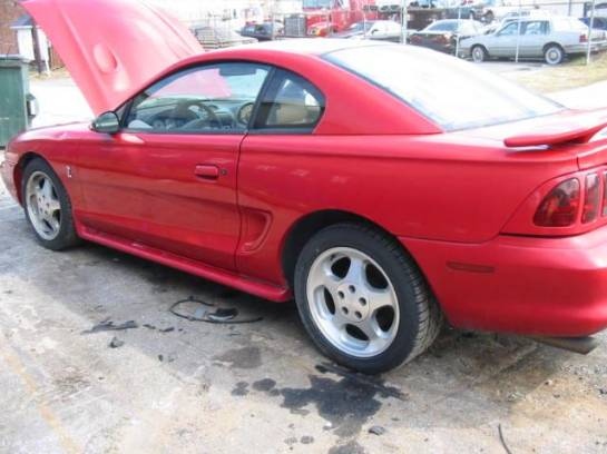 1997 Ford Mustang 4.6 4V T-45 - Red - Image 1