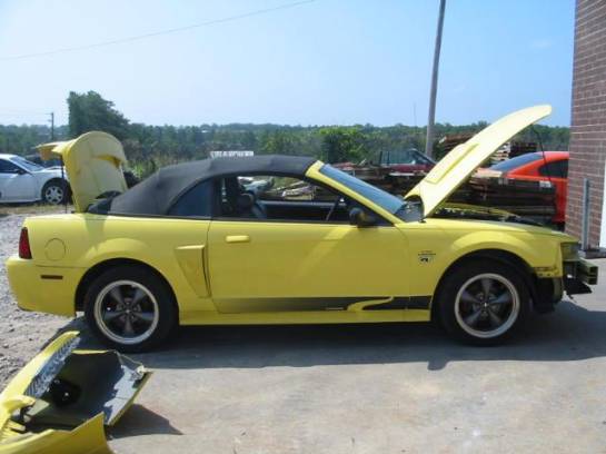 2003 Ford Mustang 4.6 L V8 Automatic- Yellow - Image 1