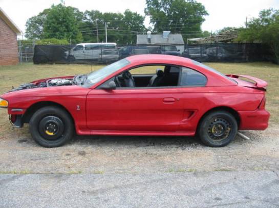 1997 Ford Mustang COBRA 4.6 4V T-45 Five Speed - Red - Image 1