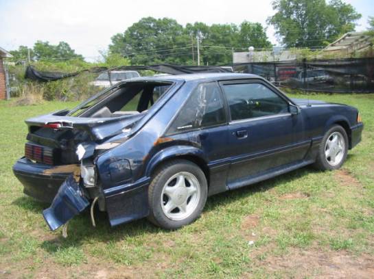 1993 Ford Mustang 5.0 HO T5 - Blue - Image 1