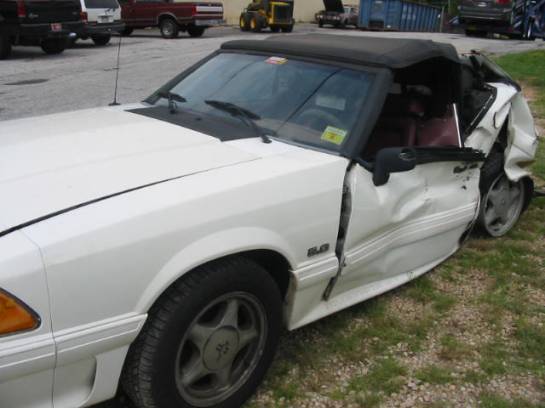 1993 Ford Mustang 5.0 HO Automatic - White - Image 1
