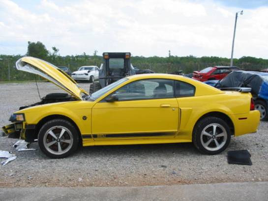 2004 Ford Mustang 4.6 4V Mach 1 Tremec 3650 5 Speed- Yellow - Image 1
