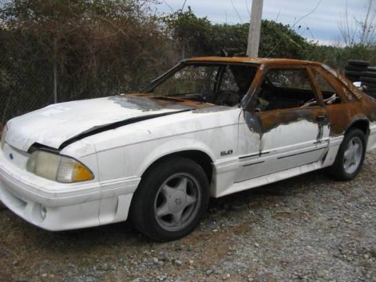 1993 Ford Mustang 5.0 HO T-5 Five Speed - White - Image 1