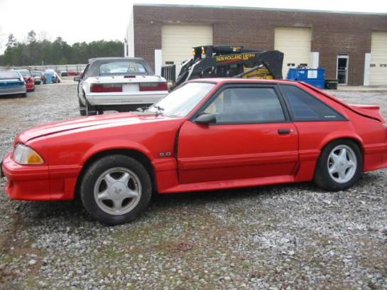 1993 Ford Mustang 5.0 HO T-5 Five Speed - Red - Image 1