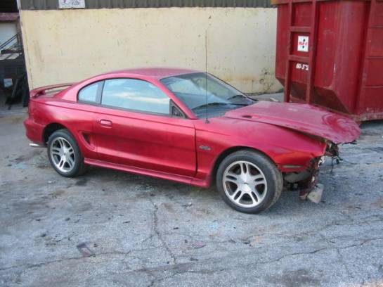 1997 Ford Mustang 4.6 2V T45 - Red - Image 1