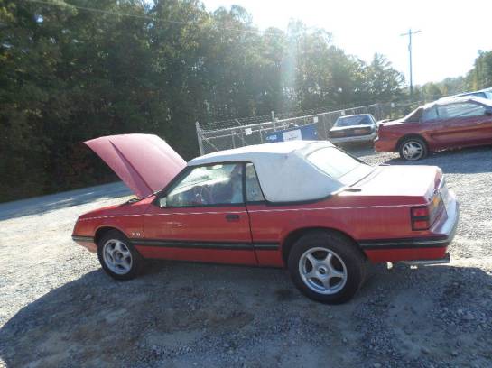 1984 Ford Mustang Convertible LOW MILEAGE - Image 1