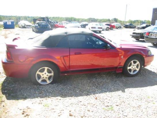 99-04 Ford Mustang Convertible 3.8 Automatic - Red - Image 1