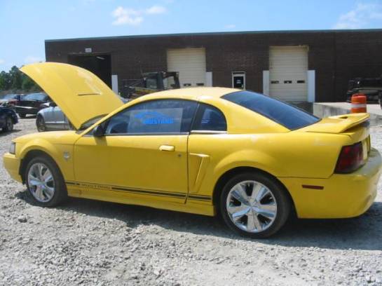 99-04 Ford Mustang Coupe 3.8 Manual - Yellow - Image 1