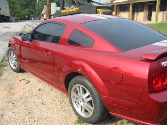 2007 Mustang GT Coupe- Red - Image 1
