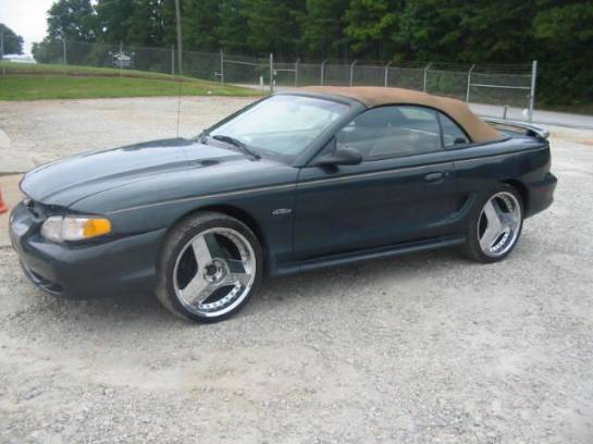 94-98 Ford Mustang Convertible 4.6 Automatic - Green - Image 1