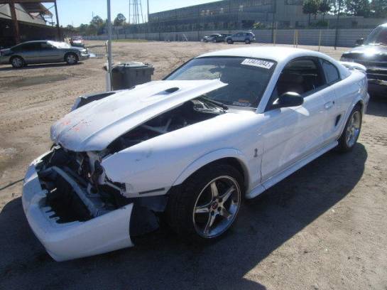 94-98 Ford Mustang Coupe 4.6 Manual - White - Image 1