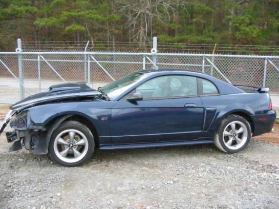 99-04 Ford Mustang Coupe 4.6 Automatic - Blue - Image 1