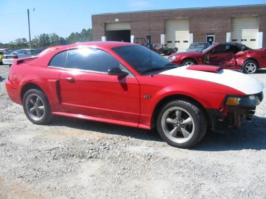 2002 Ford Mustang Coupe 4.6 Manual - Red - Image 1