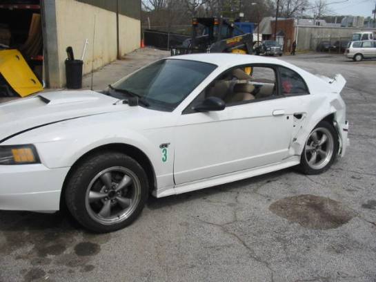 99-04 Ford Mustang Coupe 4.6  - White - Image 1
