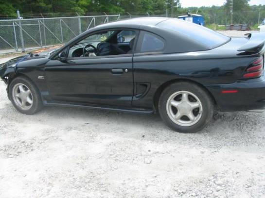 94-98 Ford Mustang Coupe 5 Manual - Black - Image 1