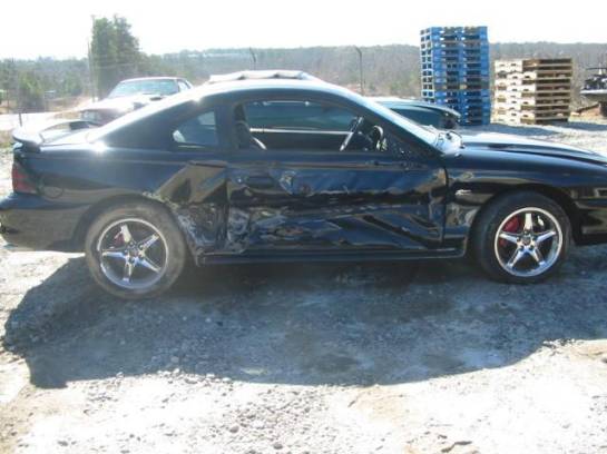 94-98 Ford Mustang Coupe 5 Manual - Black - Image 1