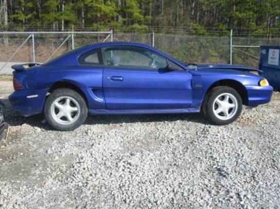 94-98 Ford Mustang Coupe 5 Manual - Blue - Image 1