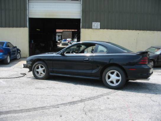 94-98 Ford Mustang Coupe 5 Manual - Black - Image 1