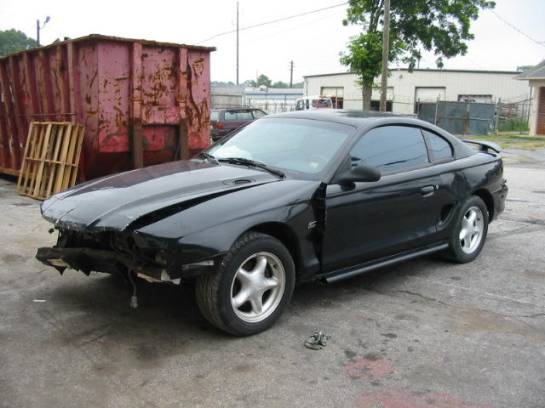 94-98 Ford Mustang Coupe 5 Automatic - Black - Image 1
