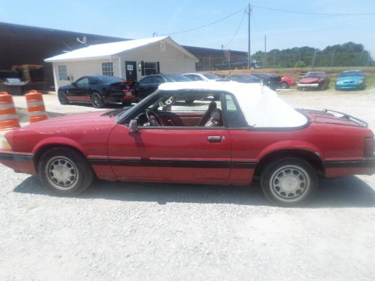 1988 Ford Mustang Convertible LX 2.3L AOD Transmission - Image 1
