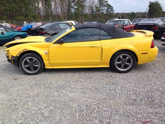 2004 Ford Mustang Convertible 4.6 SOHC 4R7W AODE Automatic Transmission - Image 1