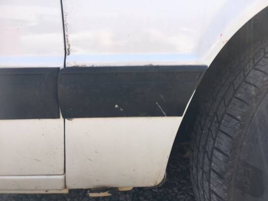 1987-1993 LX Front Right Side Rear Molding - Image 1