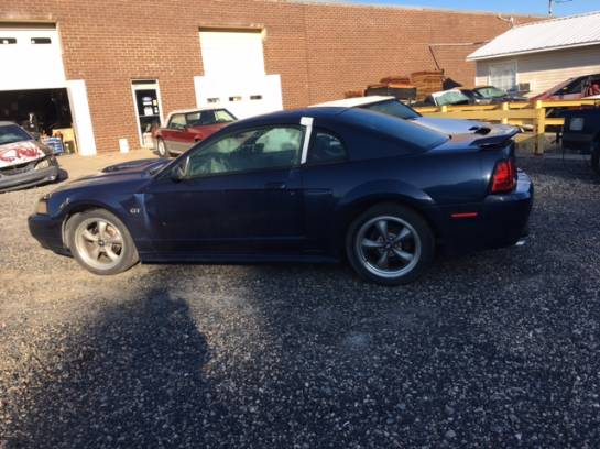 2001 Ford Mustang GT Blue - Image 1