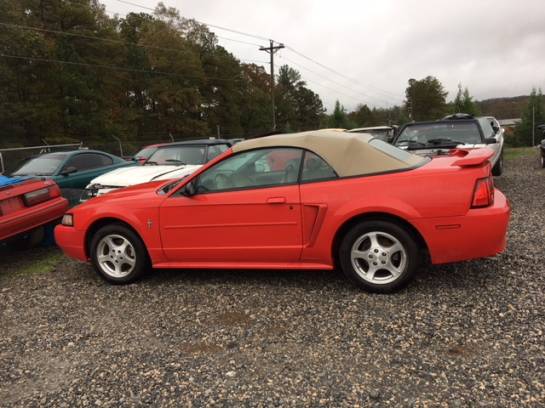 2003 Ford Mustang Convertible Red - Image 1