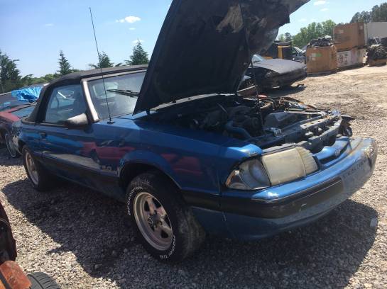 1988 FOR MUSTANG LX CONVERTIBLE, 5.0L V8, Manual transmission - Image 1