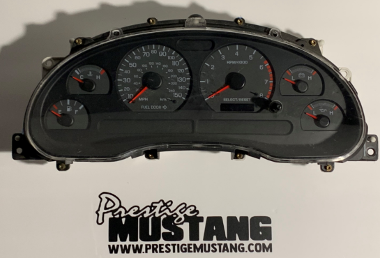 1999-2004 Ford Mustang Instrument Cluster 150mph - Image 1