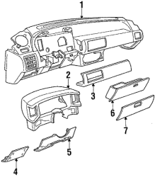 1987-1993 - Interior